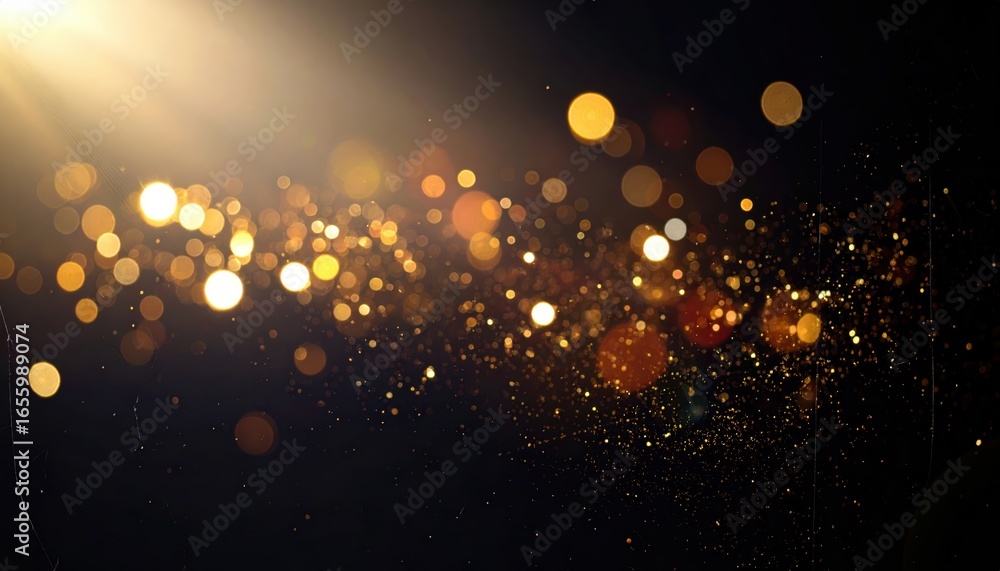 Poster ethereal and luminous motion blur creating a vibrant colorful abstract background with glowing strea