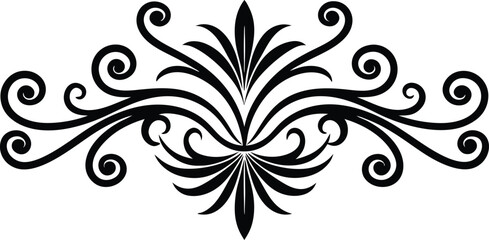 abstract floral design