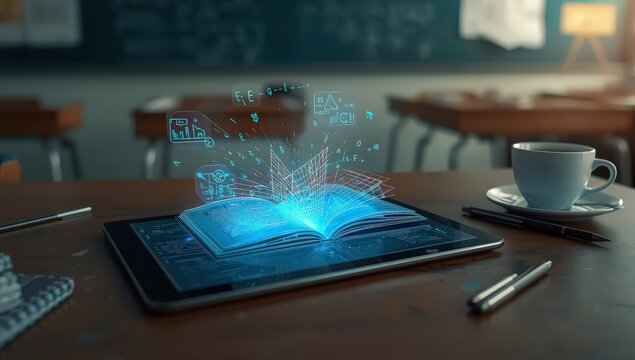 laptop and coffee cup