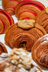 French Bakery Croissant in Dubai - Dubai Chocolate - Viral Dubai Croissant
