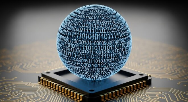 Digital Globe on Microchip: Global Data Network