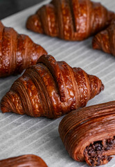 French Bakery Croissant in Dubai - Dubai Chocolate - Viral Dubai Croissant