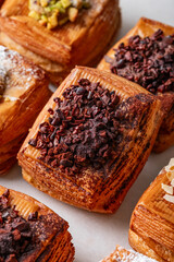 French Bakery Croissant in Dubai - Dubai Chocolate - Viral Dubai Croissant