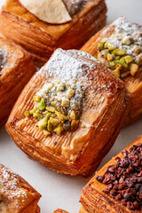 French Bakery Croissant in Dubai - Dubai Chocolate - Viral Dubai Croissant