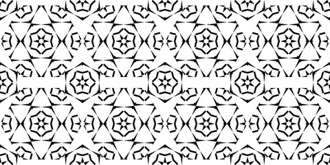 Seamless Transparent Art Deco Geometric Pattern for Background Layout Template