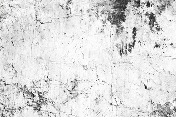 Obraz premium Abstract monochrome surface with varied texture, showing cracks, stains, and marks