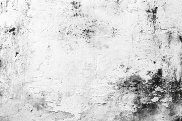 Monochrome textured wall with diverse marks