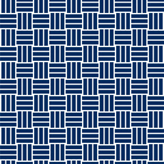 日本の伝統的な紋様素材。三崩しのシームレスな和風デザイン素材。