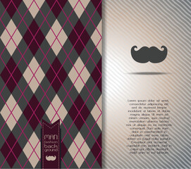 Vector stock man illustration father day background