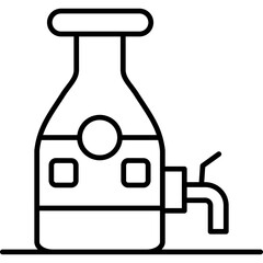 Dispenser Icon Vector Element