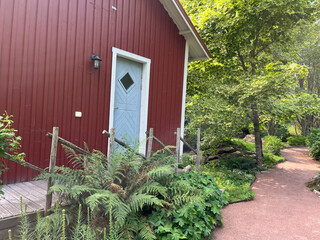 house in the garden