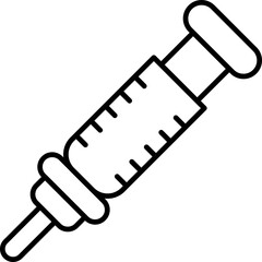 Syringe Icon Vector Element