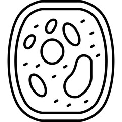 Plant Cell Icon Vector Element