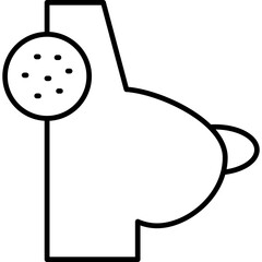 Breast Cancer Icon Vector Element