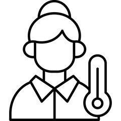 Fever Icon Vector Element