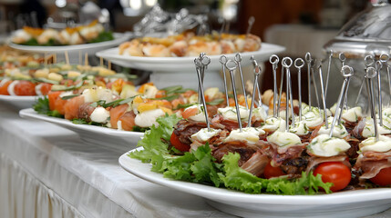 Buddha bowl with greens, beans, grains, avocado, and sliced radish in neat sections
