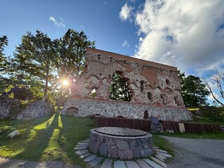 ruins of Fellin castle