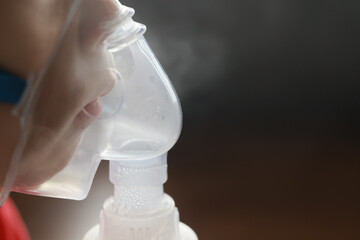 child inhaler medicine, healthcare flu hospital