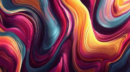 Fototapeta premium The background is an abstract representation featuring a beautiful rainbow with a colorful gradient