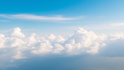 blue sky with clouds