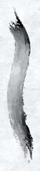 Abstract grayscale vertical brushstroke