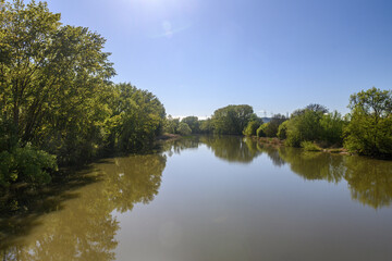 Calm Waters of the Pisuerga River