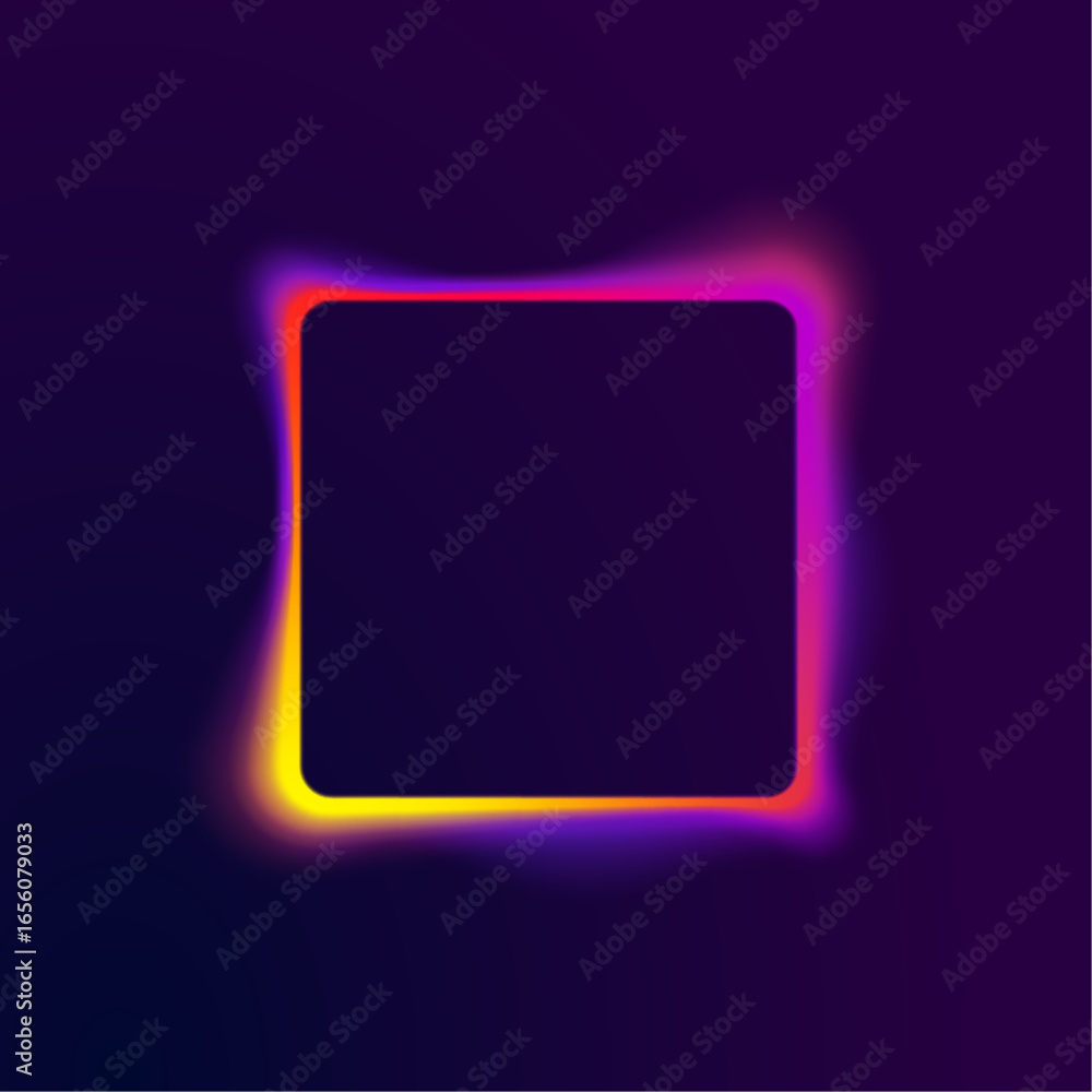 Poster wave bright fluid swirl motion dynamic abstract background with neon gradient blue black effect text