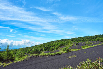 山の景色