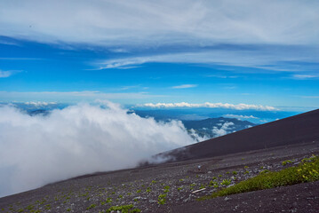 山の景色