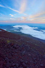山の景色