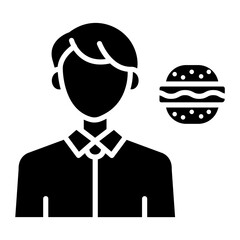 Bad Eating Habits Icon