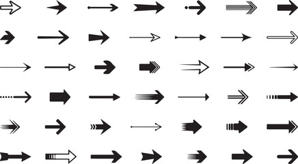 arrow set vector, navigation arrows icons, hand drawn arrow doodles, thick arrow symbols, thin arrow vector, pointer icons set, sketch arrow doodles, navigation symbol collection, infographic arrow se