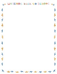 Back To School Border 