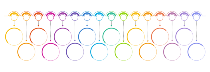 Infographic design with icons and 16 options or steps. Infographics business concept.