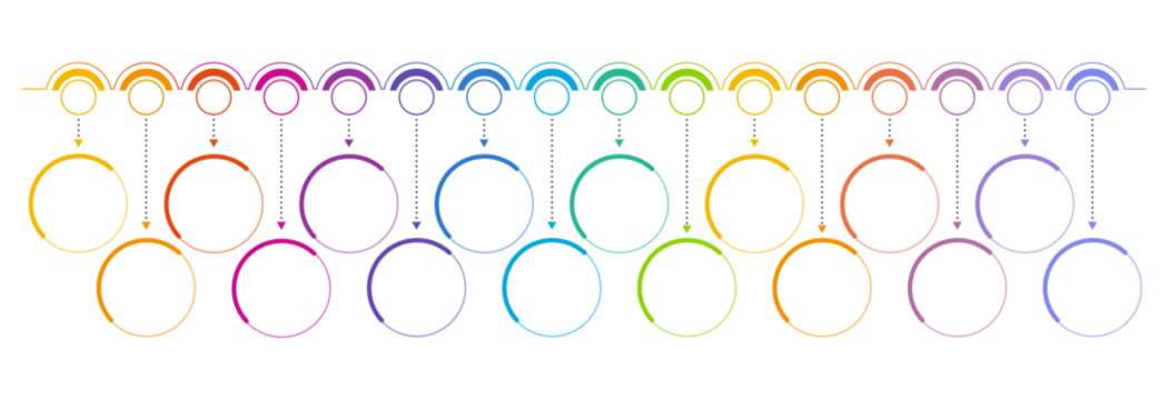 Infographic design with icons and 16 options or steps. Infographics business concept.