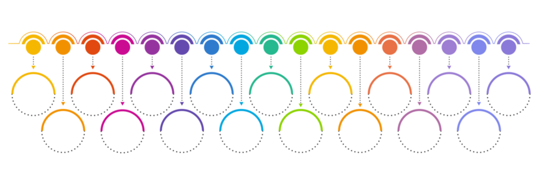 Infographic design with icons and 17 options or steps. Infographics business concept. - Powered by Adobe