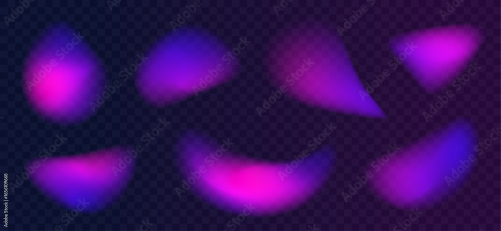 Poster shape gradient abstract aura background blur mesh design three-dimensional element gradation vector 