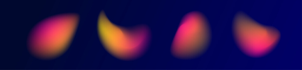 Abstract background gradient shape aura blur mesh design three-dimensional element gradation vector blurry colours icon holographic fluid blend circle