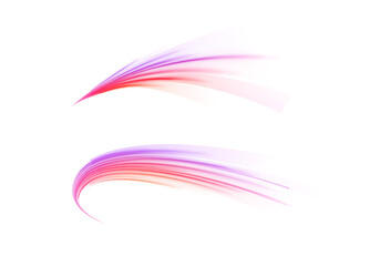 Ribbon datum energy line track road neon laser wave light background futuristic fast future technology colours network street