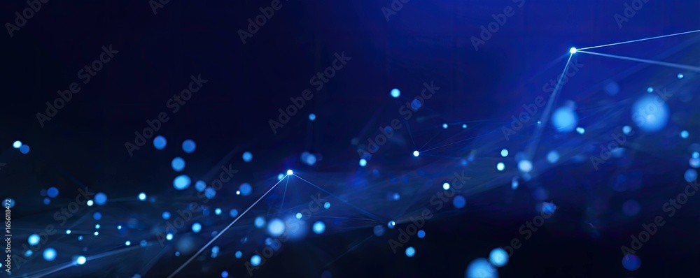 Aufkleber exploring virtual spaces a glowing blue perspective on digital networks and visual content