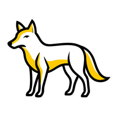 Fototapeta premium fox vector illustration