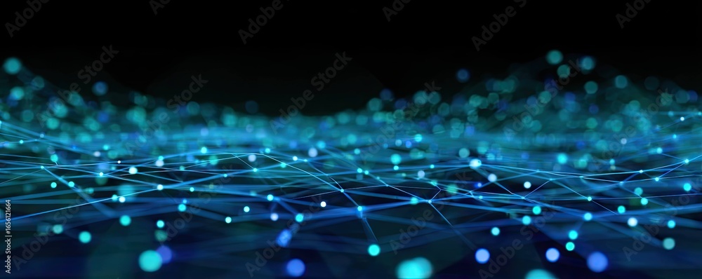 Aufkleber digital connectivity event virtual world graphic design abstract environment aerial view technology 