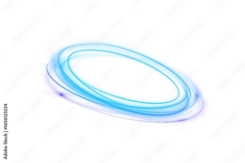 Poster blue light swirl shine line speed abstract ellipse effect background circle circular design digital 