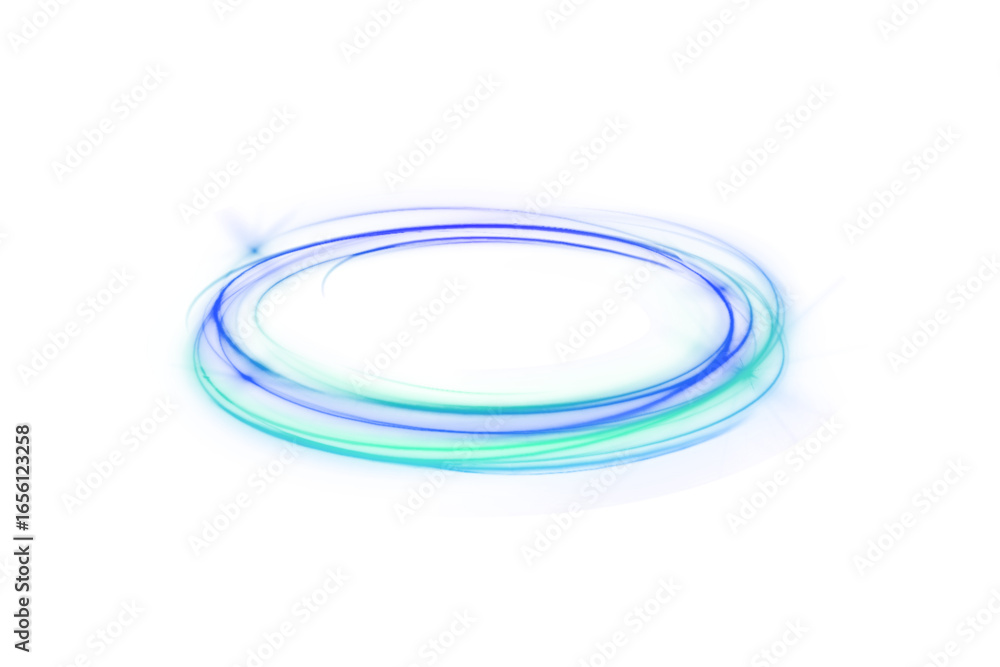 Poster light glow motion swirl line speed abstract ellipse effect background circle circular design digital