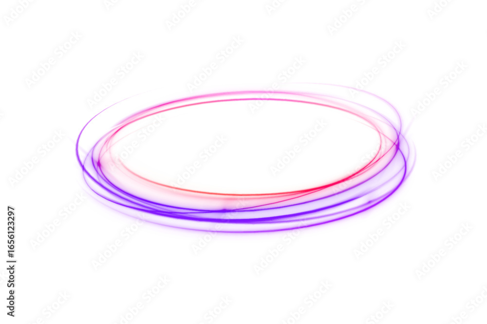 Poster shine line motion vortex swirl blue light abstract ellipse effect background circle circular design 