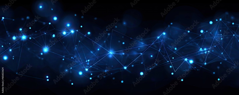 Aufkleber digital environment insights exploring illuminated connectivity and abstract graphic art in virtual 