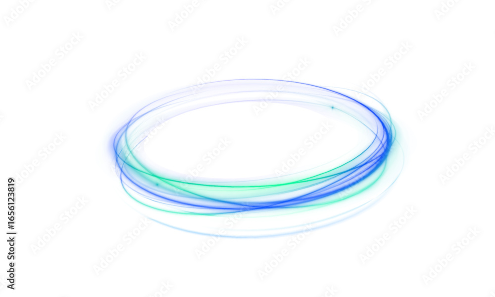 Poster energy flash swirl blue light line shine abstract ellipse effect background circle circular design d