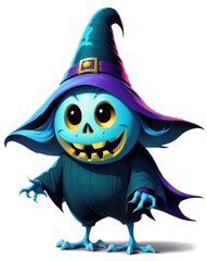 Naklejka premium Halloween Character Transparent Background PNG