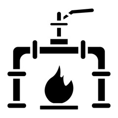 Gas Valve Icon