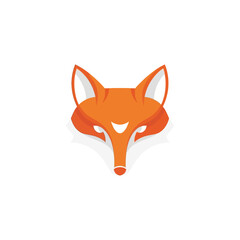 Fototapeta premium ICON HEAD FOX VEKTOR